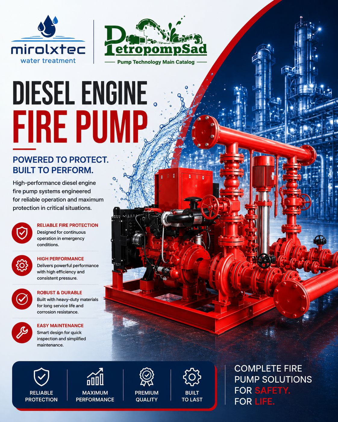 Diesel Engine Fire Pump